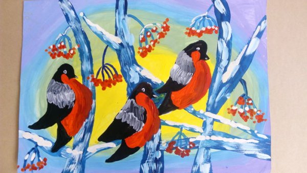 Разноцветная зима конкурс