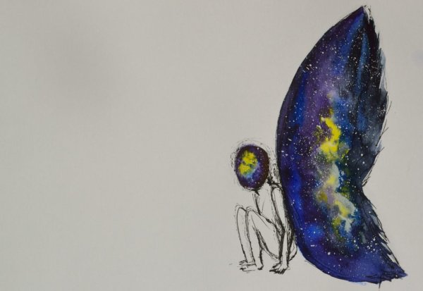 Космос рисунок