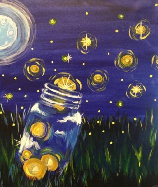 Космос акварелью