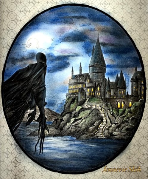 Гарри Поттер Хогвартс рисунки