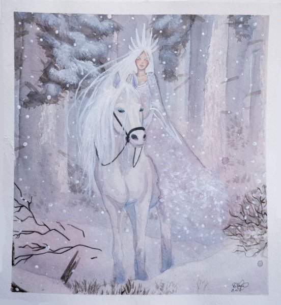 Снежная Королева Андерсен иллюстрации