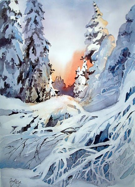 Художник AUD Rye Норвегия