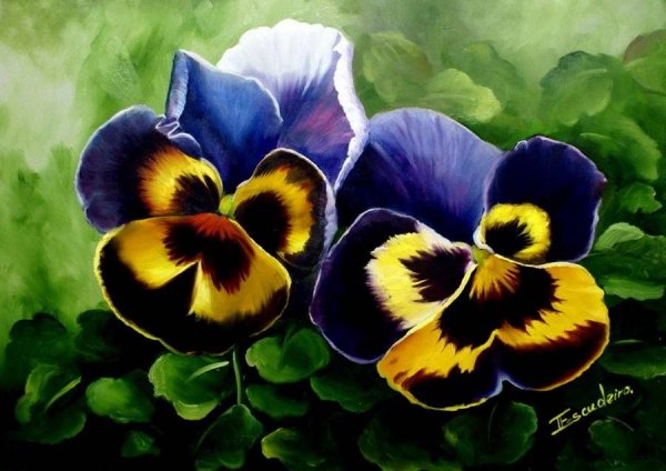 Ольга Базанова Анютины глазки