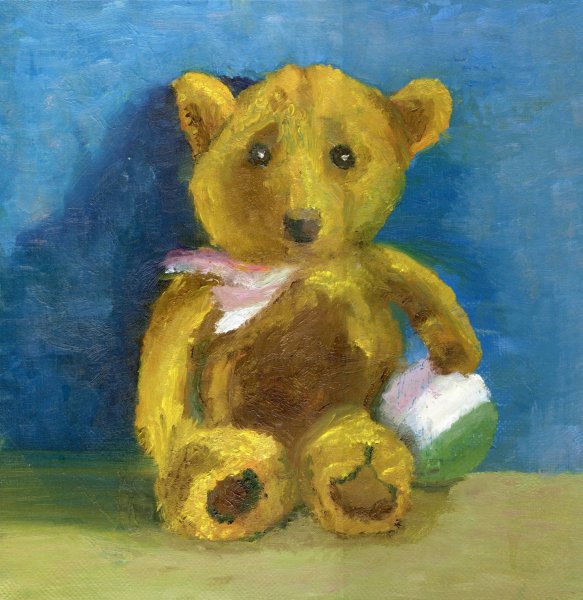 Мягкая игрушка живопись