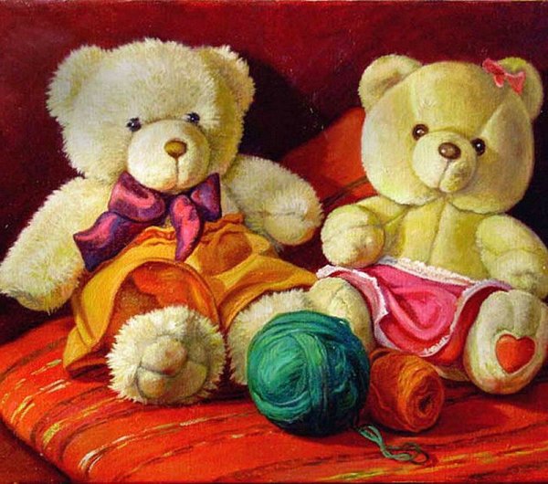 Художник Елена Шумакова куклы