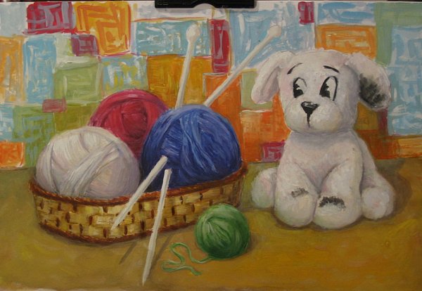 Натюрморт с игрушками