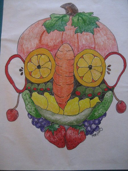 Рисунок на тему завтрак