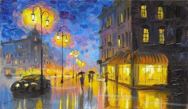 Александр Болотов ночная Венеция