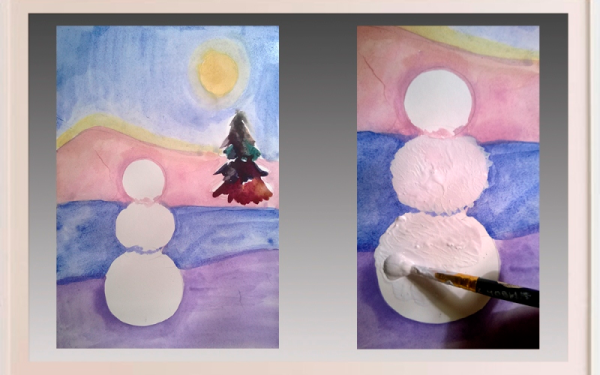 Снеговик изо