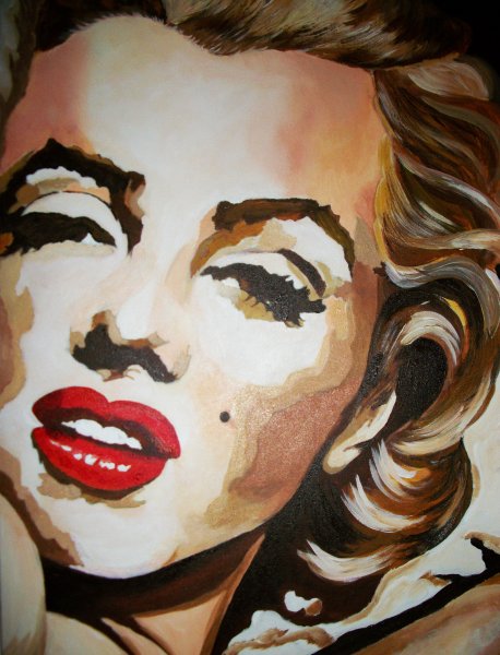 Мэрилин Монро в живописи
