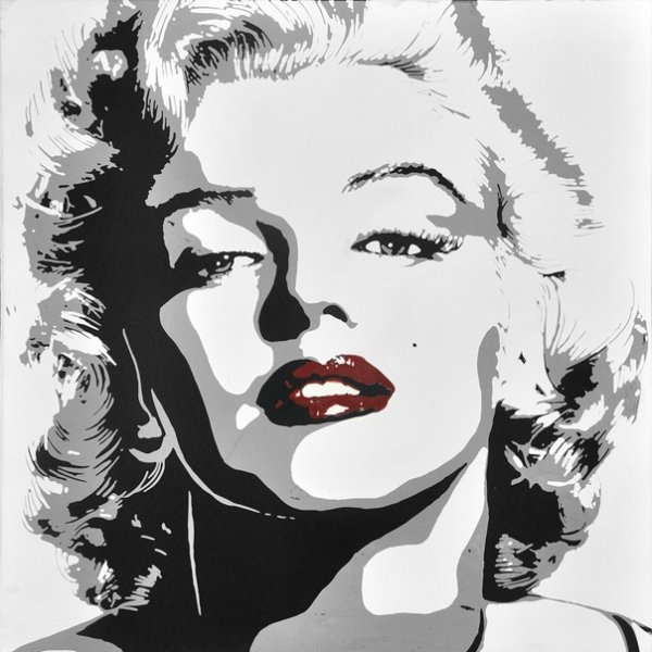 Мэрилин Монро для срисовки