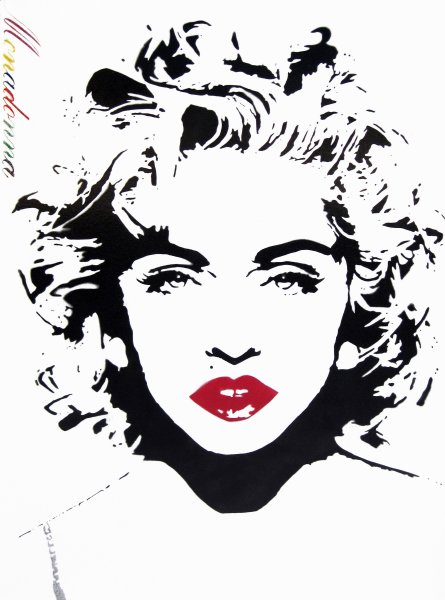 Мэрилин Монро для срисовки