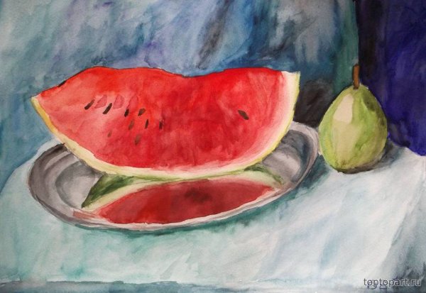 Арбуз живопись натюрморт Матисс