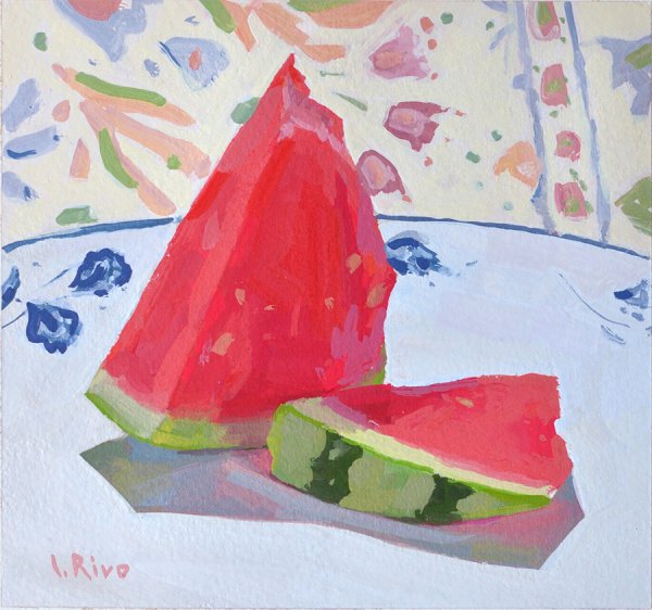 Лена Риво гуашь