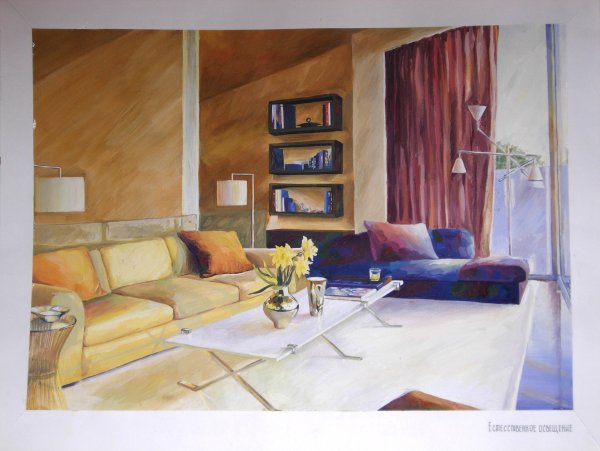 Этюд интерьера