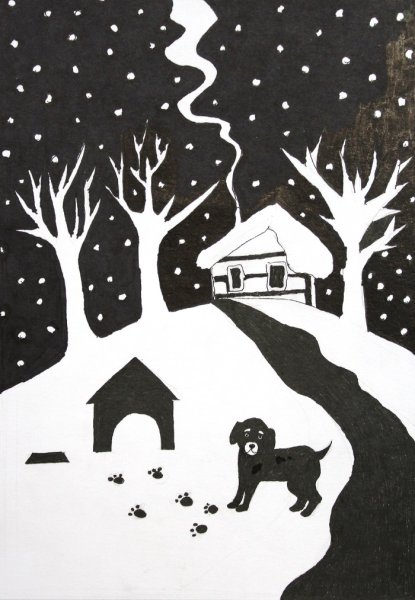 Силуэтное рисование