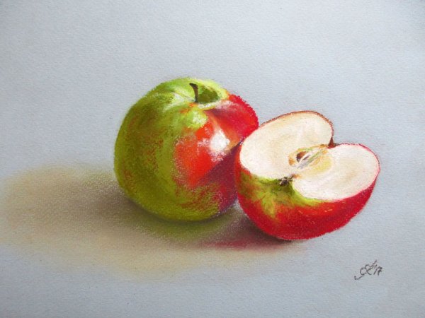 Персики пастелью