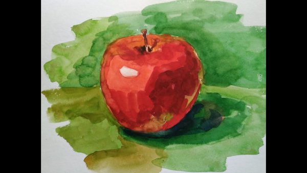 Лессировка Этюд яблока