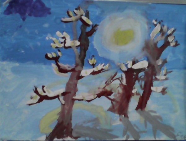 Рисование гуашью в подготовительной группе