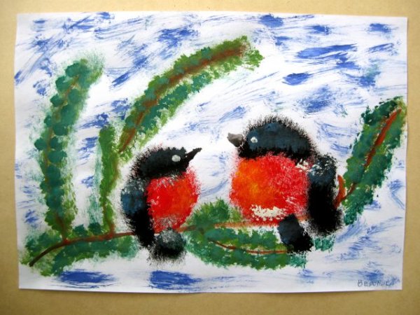 Рисование методом тычка