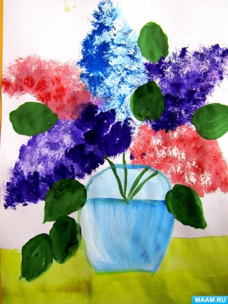 Сирень методом тычка