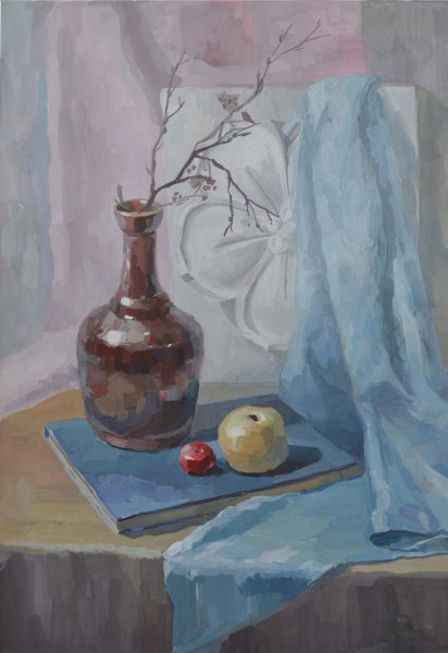 Гуашь натюрморт Академическая Академическая живопись