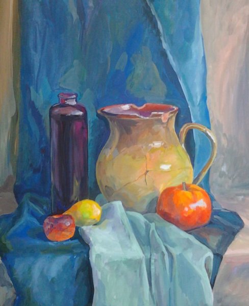 Акварелью лессировка Академическая живопись