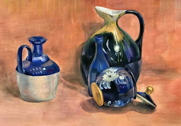 Профессиональная живопись гуашью