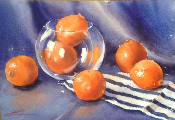 Галина Гомзина акварель