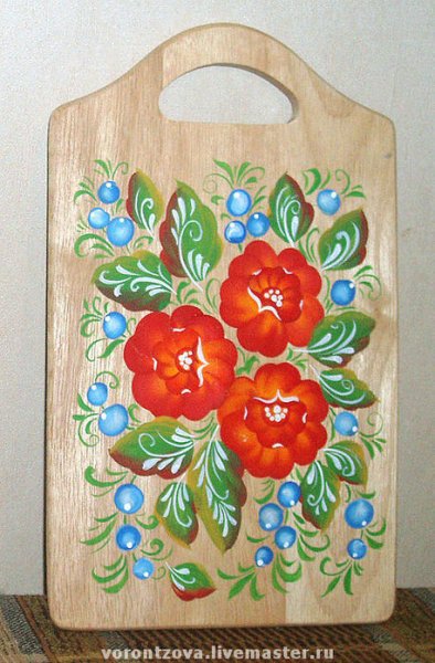 Роспись досок современные