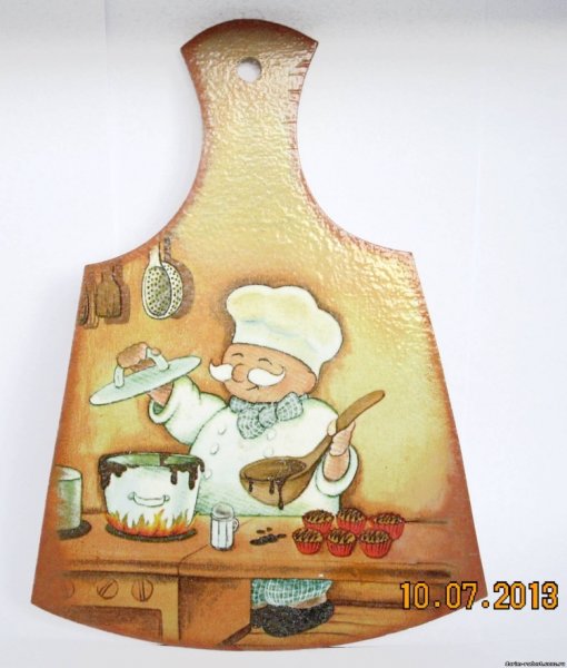 Разделочные доски с поварятами