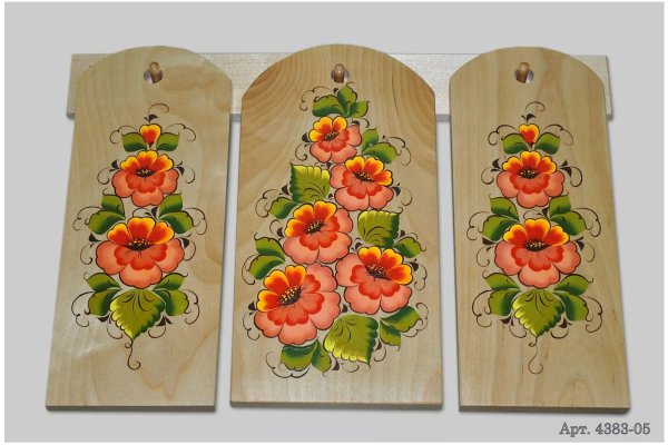 Роспись кухонной доски