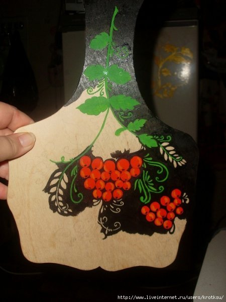 Краски для росписи по дереву