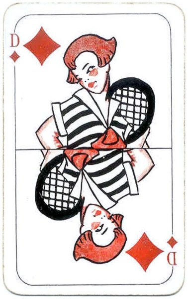 Игральные карты с персонажами мультфильмов