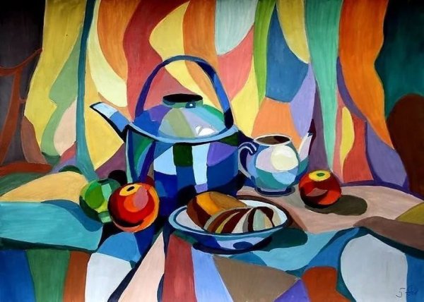 Ахроматическая композиция и хроматическая композиция