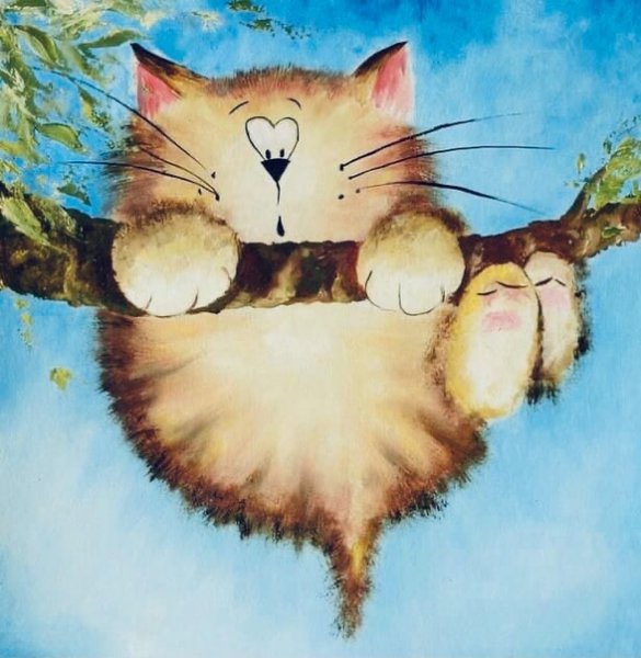 Коты рисунки