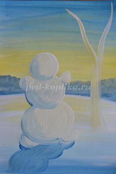 Рисование на тему новый год