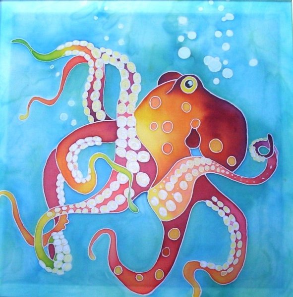 Батик морская тема