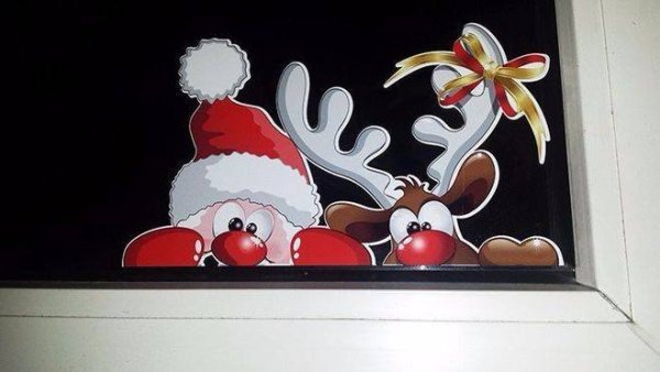 Аппликация дед Мороз из фетра