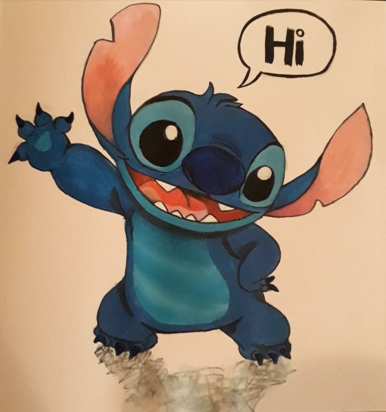 Стич гуашью