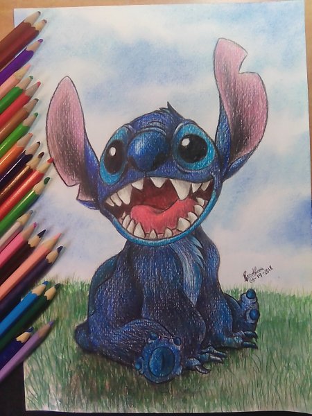 Идеи для рисунков Стича