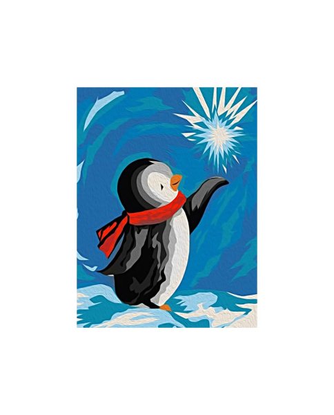 Рисование пингвина в старшей группе