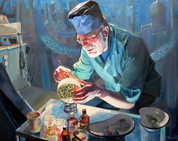 Хирург живопись