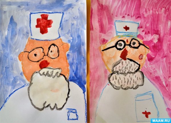 Рисование в старшей группе на тему профессии