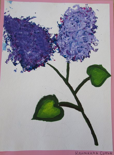 Сирень методом тычка