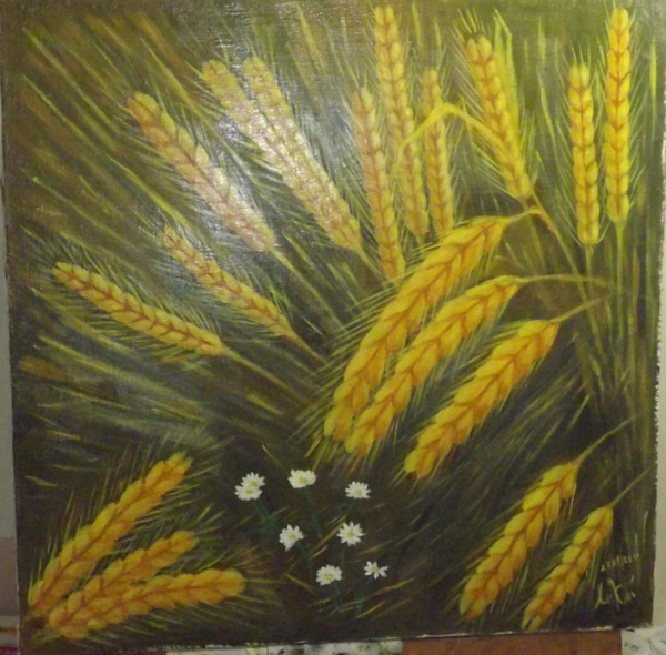 Картина колосья