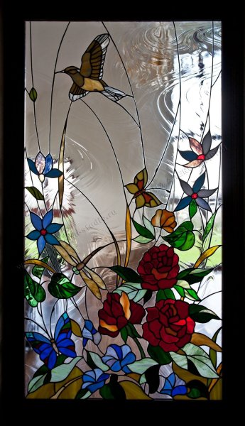 Красивые витражи на окна