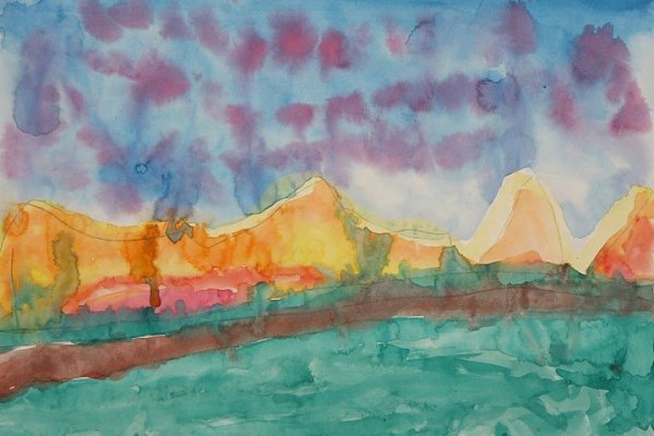 Гуашь с перламутром