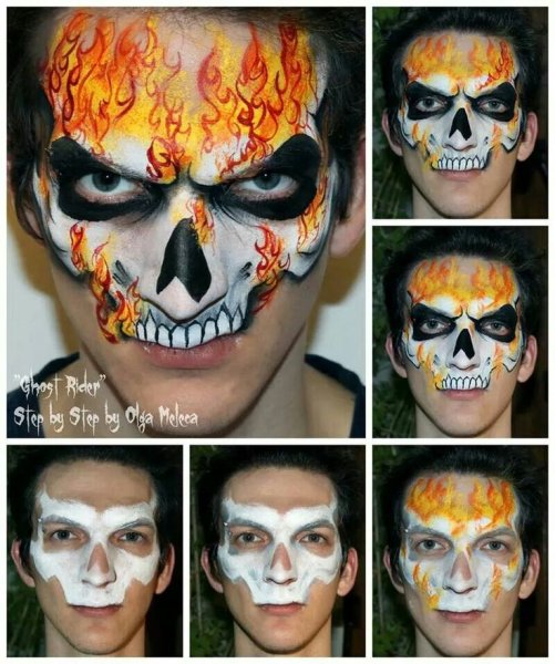 Интересный макияж