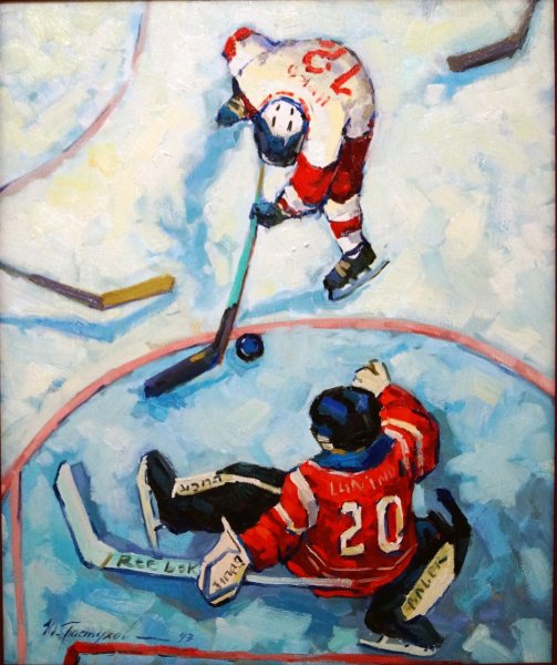 Станковая композиция на тему спорт